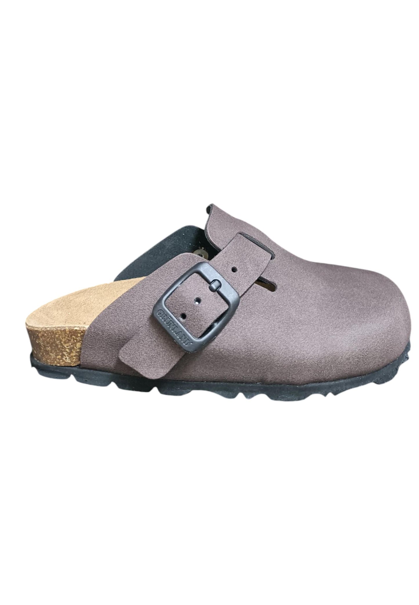 Scarpe ciabatta Bambini e ragazzi Grunland Junior 0716  TESTA DI MORO fibia
