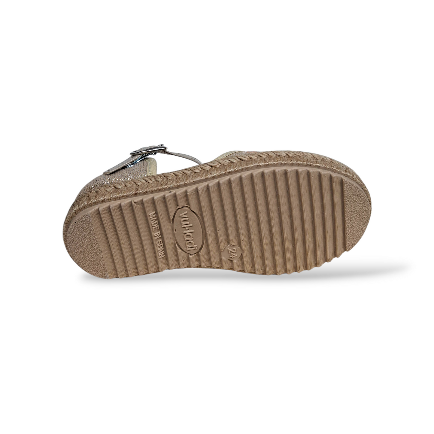 Scarpe espadrillas Bambine e ragazze VUL-LADI vulcanizados 7356-701 beige fibia