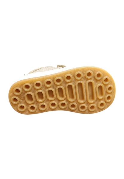 Scarpe sneakers Unisex bambini balducci cita  beige velcro