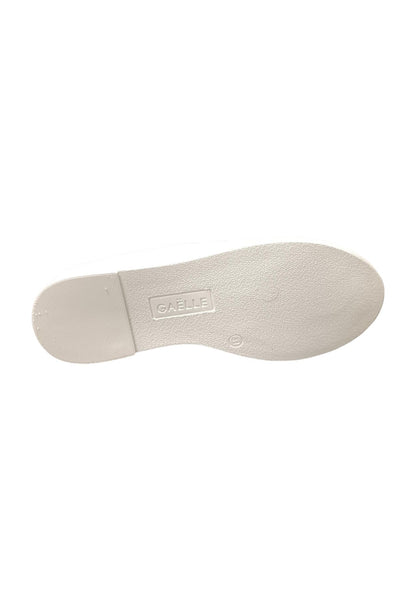 Ballerina bambina Gaelle Lipstick bianco multicolore pelle velcro elegance style