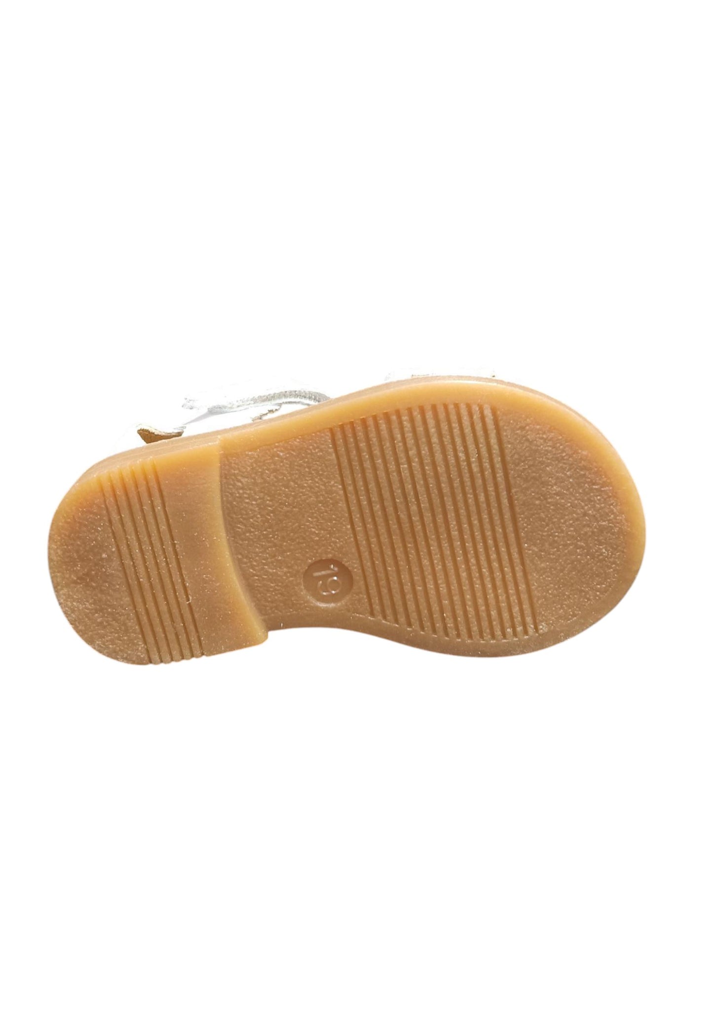 Scarpe sandalo tallonato Bambine platis open classic  bianco velcro