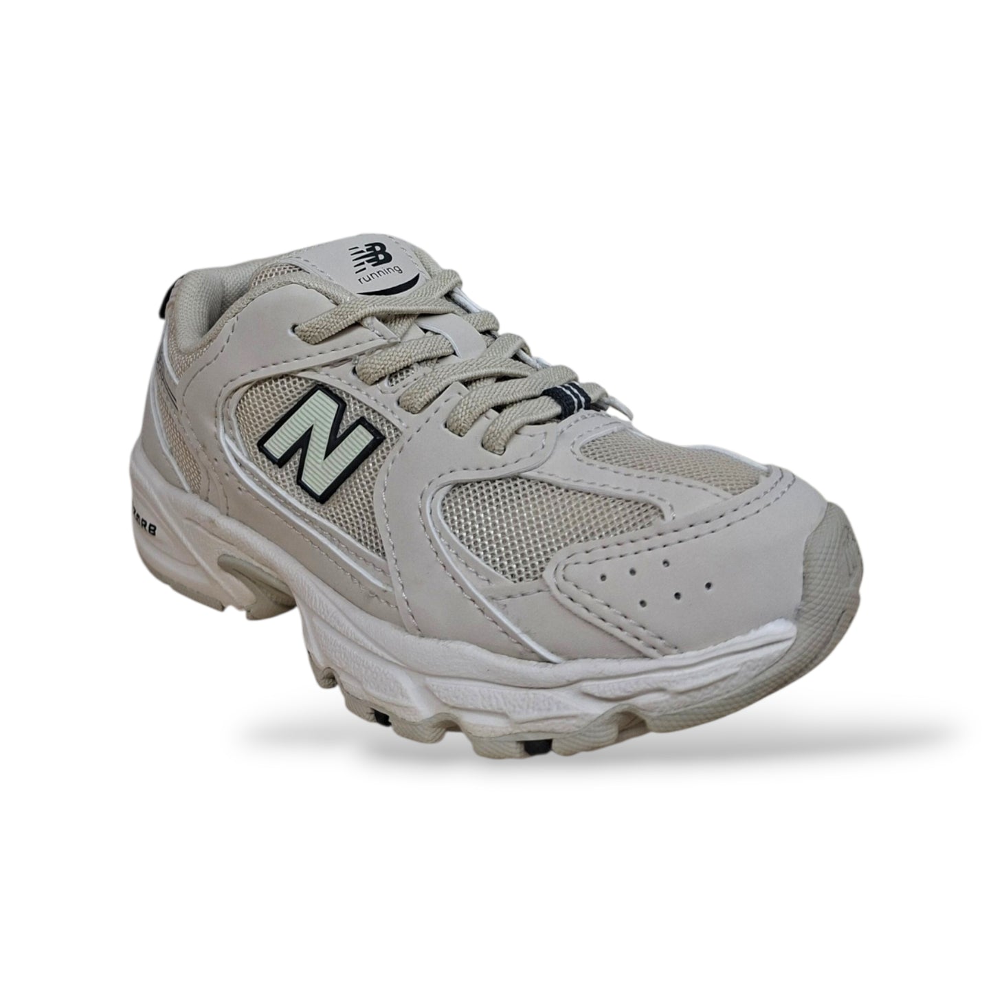 New Balance 530 Sneakers Bambini Ragazzi Beige Bianco | Taglia 20-40 | Pelle Tessuto | Scarpetteria Gica