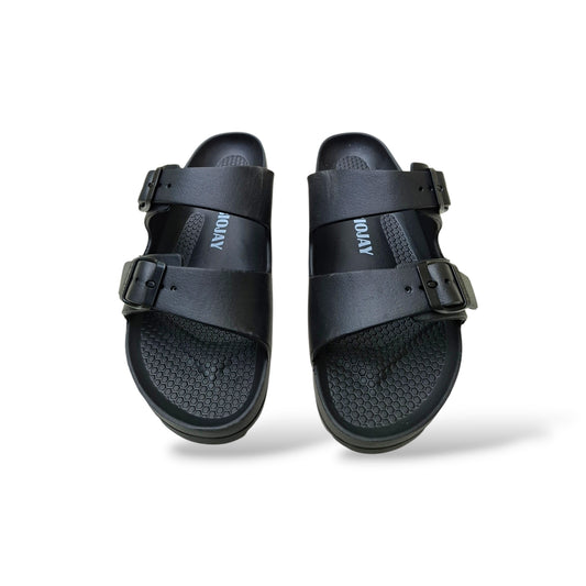Ciabatta PVC Mare Piscina Biojay Bio 1468 Nero – Fibia Unisex Ragazzi e Adulti Taglia 36-46