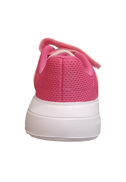 Scarpe sneakers Bambine e ragazze adidas tensaur  rosa-fuxja-bianco velcro
