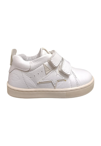 Scarpe sneakers Unisex bambini balducci cita  bianco-beige velcro