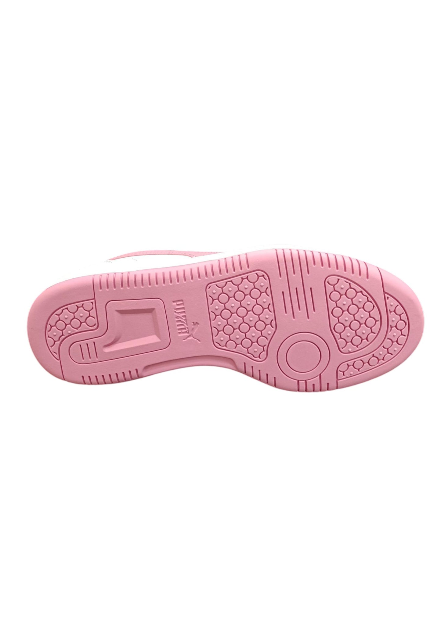 Scarpe sneakers Bambini e ragazzi PUMA REBOUND  bianco-rosa laccio