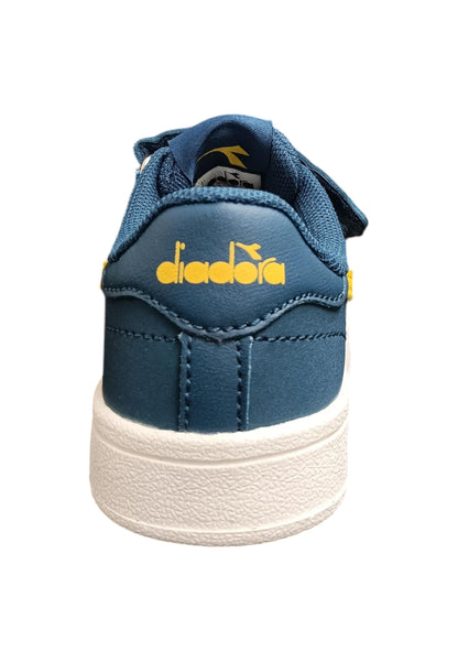 Scarpe sneakers Bambini e ragazzi Diadora bonny  blue-giallo velcro