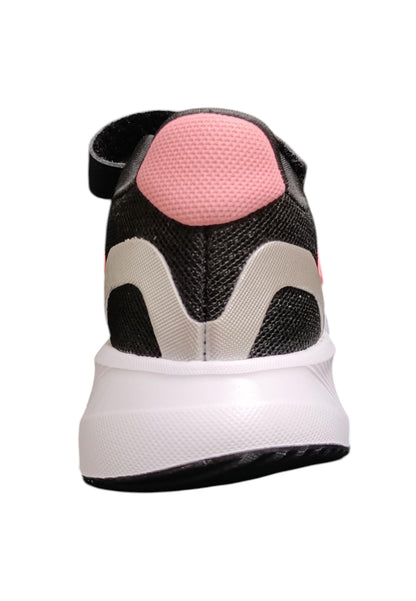 Scarpe sneakers Bambine e ragazze adidas RUNFALCON  nero-bianco laccio elastico e velcro