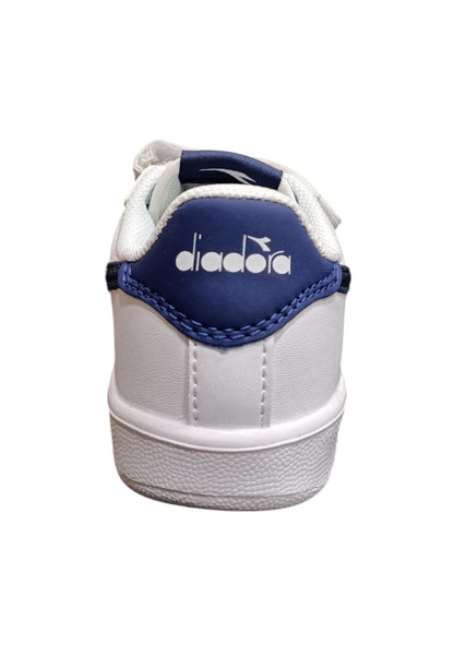 Scarpe sneakers Bambini e ragazzi Diadora GAME  bianco-blue velcro
