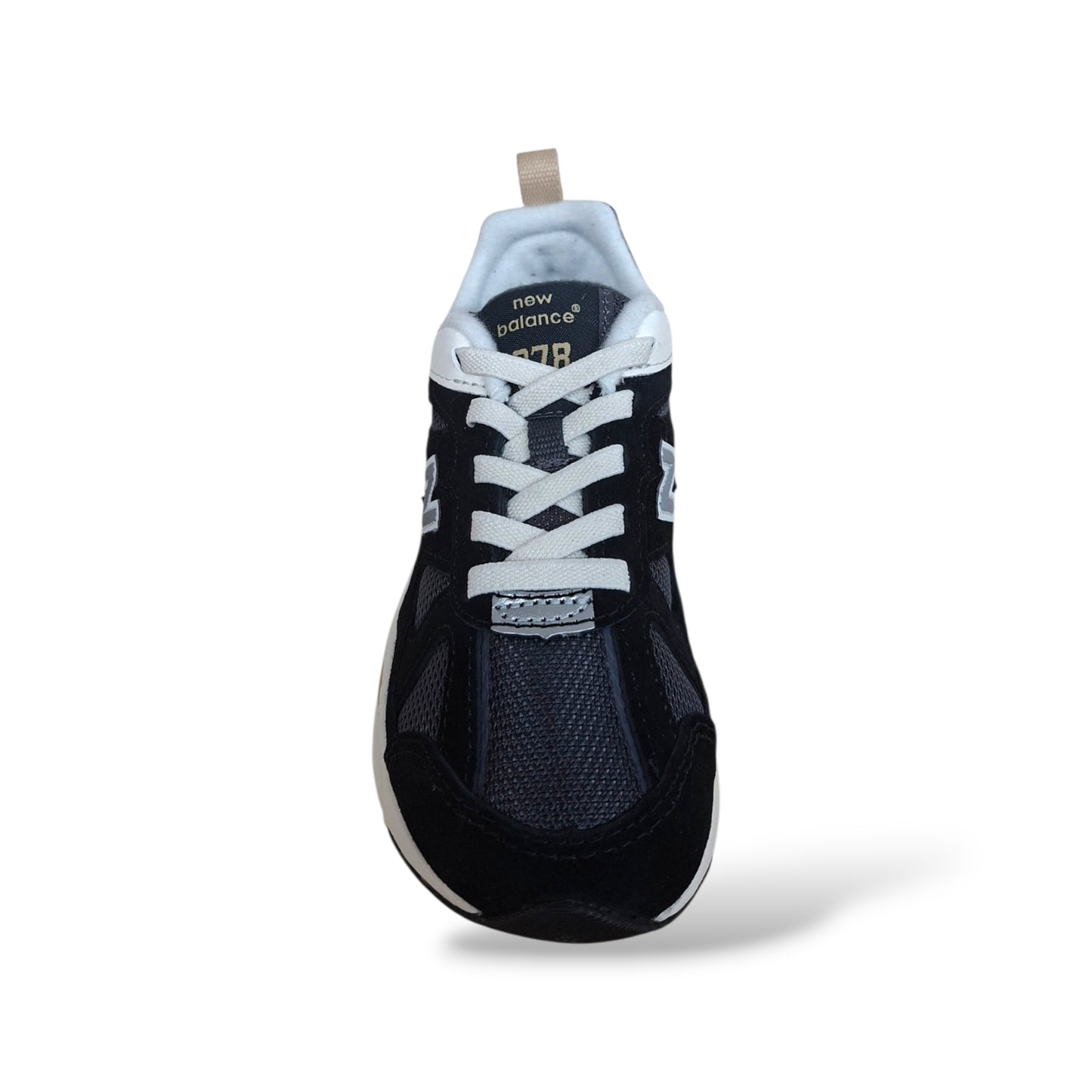 New Balance 878 Sneakers Bambini Ragazzi Nero Bianco | Taglia 20-35 | Suede Tessuto | Scarpetteria Gica
