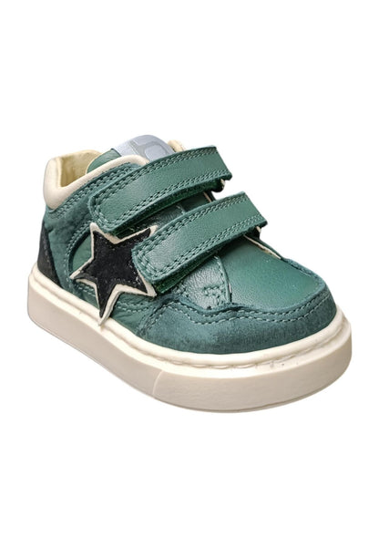 Scarpe sneakers Unisex bambini balducci cita  verdone-blue-bianco velcro