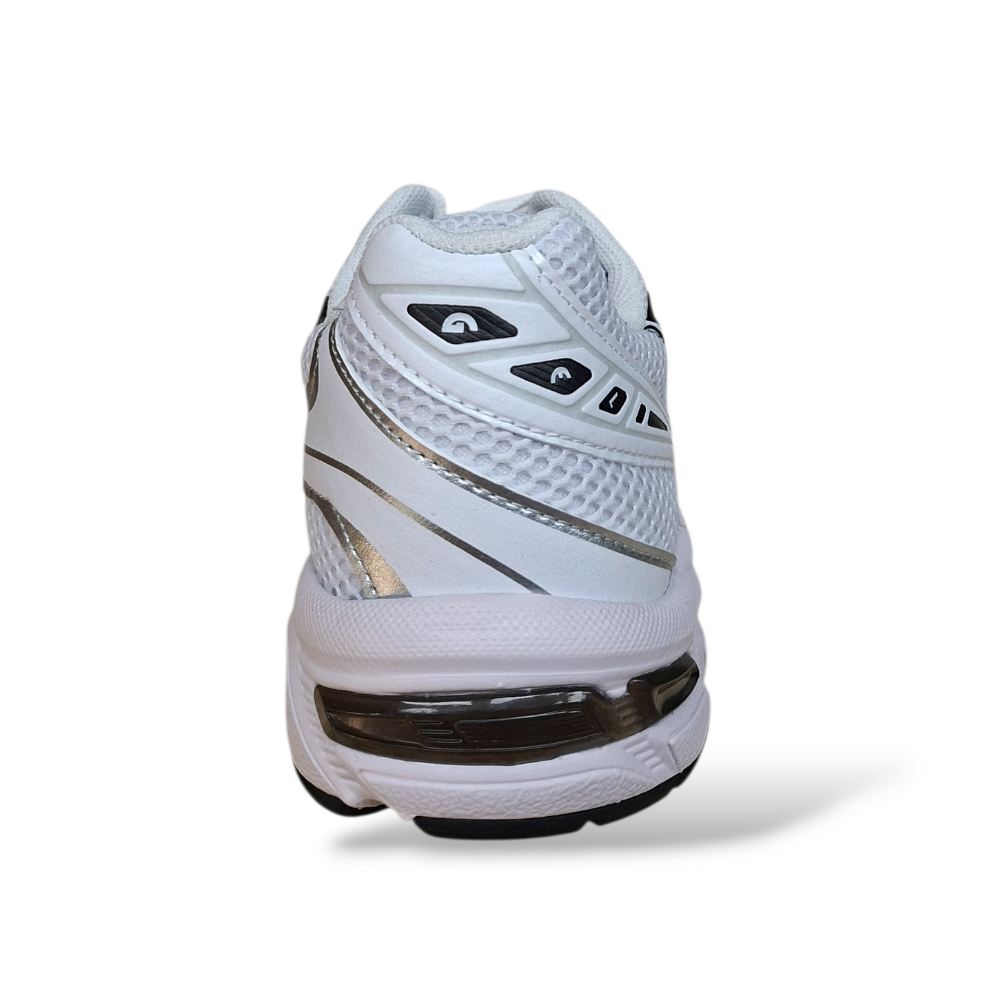 Scarpe sneakers Uomo ASICS GEL 1130 1201B019-100 bianco-nero-grigio laccio