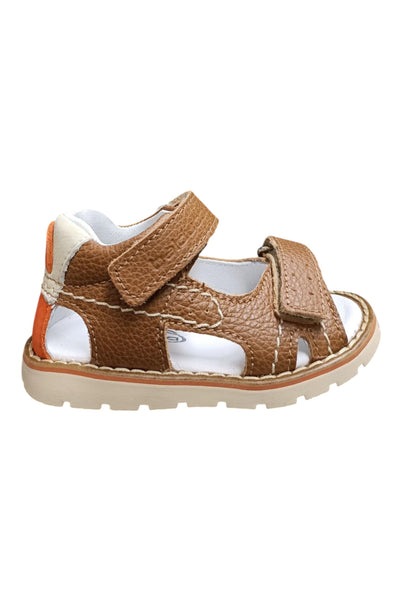 Scarpe sandalo tallonato Bambini balducci CITA  cuoio velcro