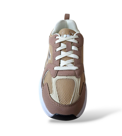 Diadora Alley – Sneakers Ragazzo Beige Bianco | Suede e Laccio | Taglie 36-39