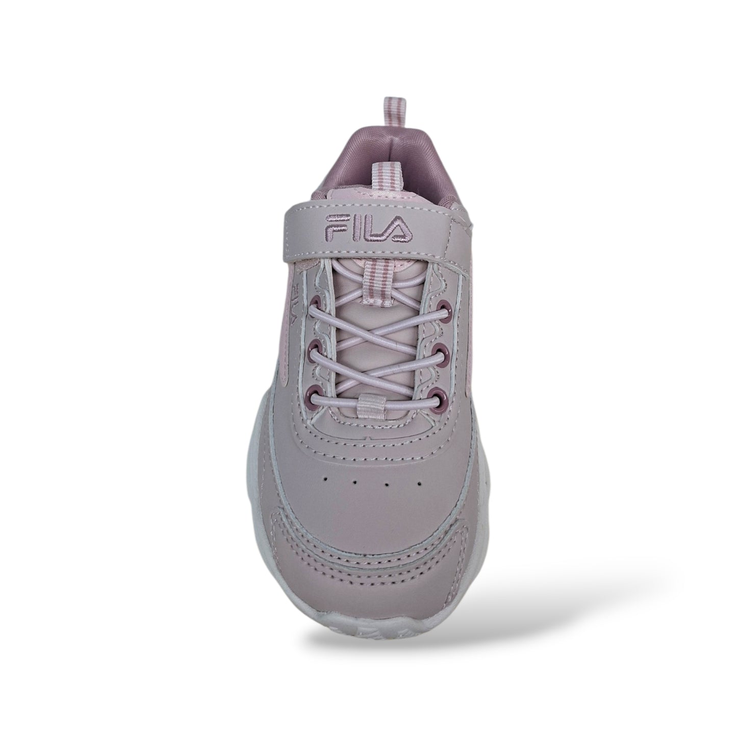 FILA Skye Sneakers Bambine Ragazze Cipria Bianco | Taglia 28-35 | Pelle Velcro | Scarpetteria Gica