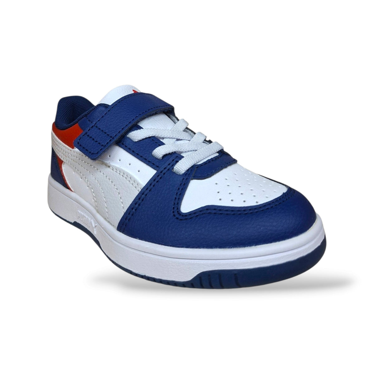 scarpe-puma-bambino-blu-rosse-bianche-stile-basket-laccio-elastico-e-velcro-scarpetteria-gica-trani
