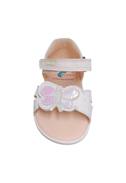 Scarpe sandalo tallonato bambina pablosky olimpo  bianco velcro