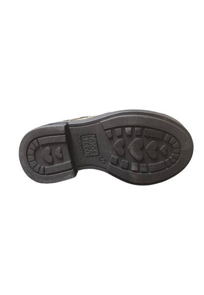 Anfibio Bambine Gioseppo KISBER Grigio Plomo con Zip - Stivaletto Pelle