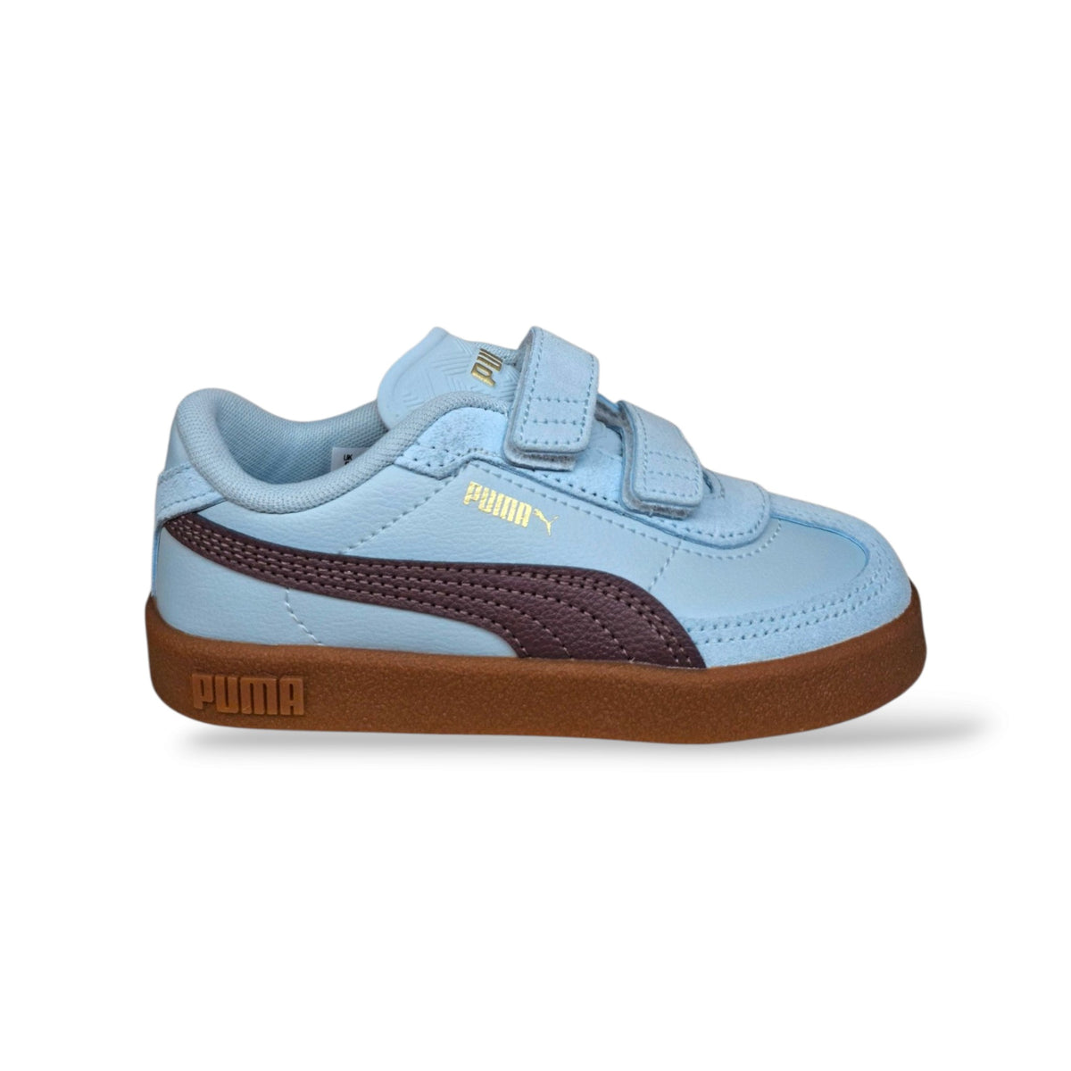 puma-club-ii-402308-sneakers-bambina-verde-acqua-bordeaux-beige-suede-e-velcro-scarpetteria-gica-trani
