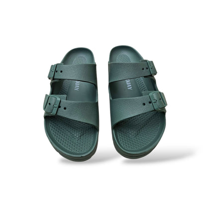 Ciabatta PVC Mare Piscina Biojay Bio 1468 Verdone – Fibia Unisex Bambini Ragazzi Taglia 30-35