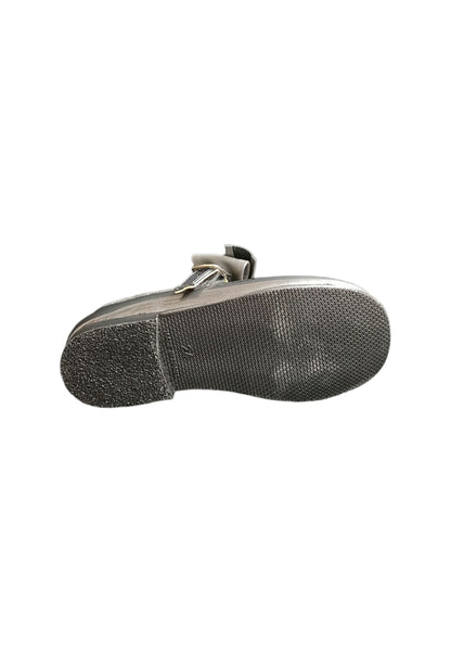 Ballerina bambino Panyno B2601 grigio vernice fibbia fiocco estraibile elegance