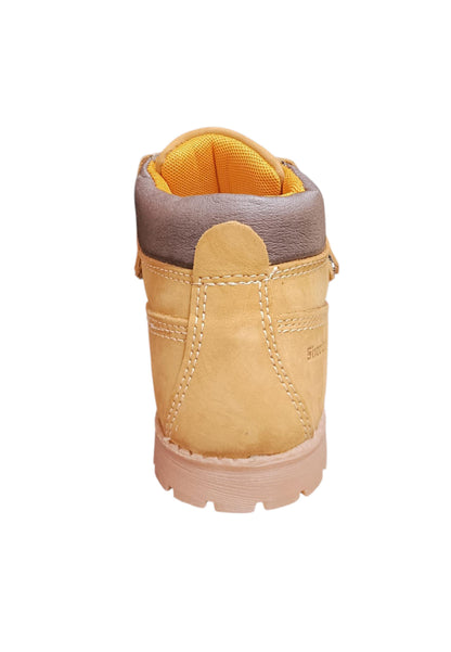 Boscaiolo bambino Shooterino Basic camel marrone pelle velcro casual style