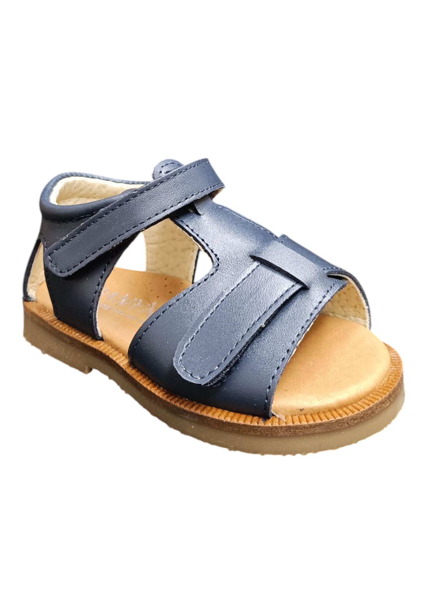 Scarpe sandalo tallonato Bambini panyno HORMA  blue velcro