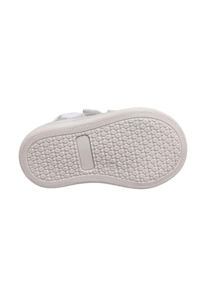 Scarpe sneakers Bambine balocchi MINI  bianco-argento velcro