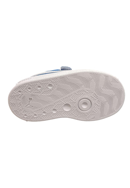 Scarpe sneakers Bambini e ragazzi PUMA CLUB  azzurro-bianco velcro