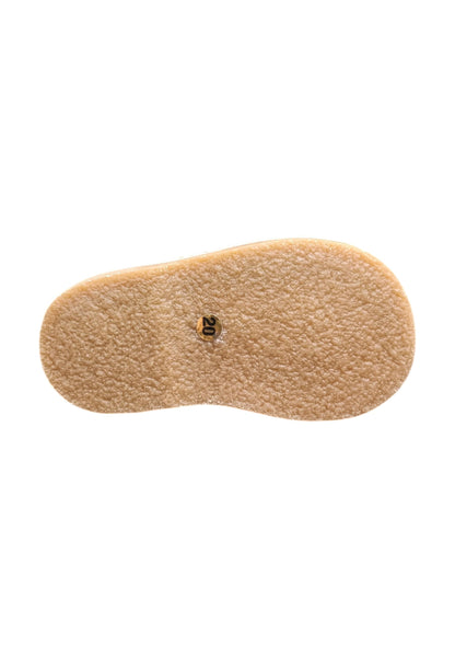 Scarpe occhi di bue-semiaperto Bambini panyno B2805  cuoio fibia