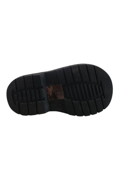 Anfibio bimba Cult Martin nero vernice lacci urban style
