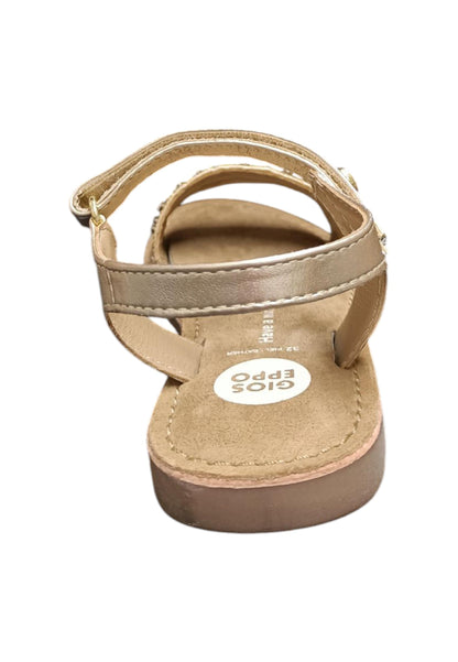 Sandalo bambina Gioseppo Montrose multicolor pelle velcro comfort elegance
