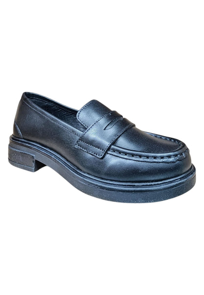 Scarpe mocassino-college Bambine e ragazze GIOSEPPO RONNEBY nero elastico