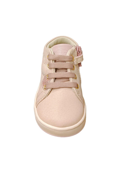 Scarpe sneakers bambina balducci cita  rosa laccio e zip laterale