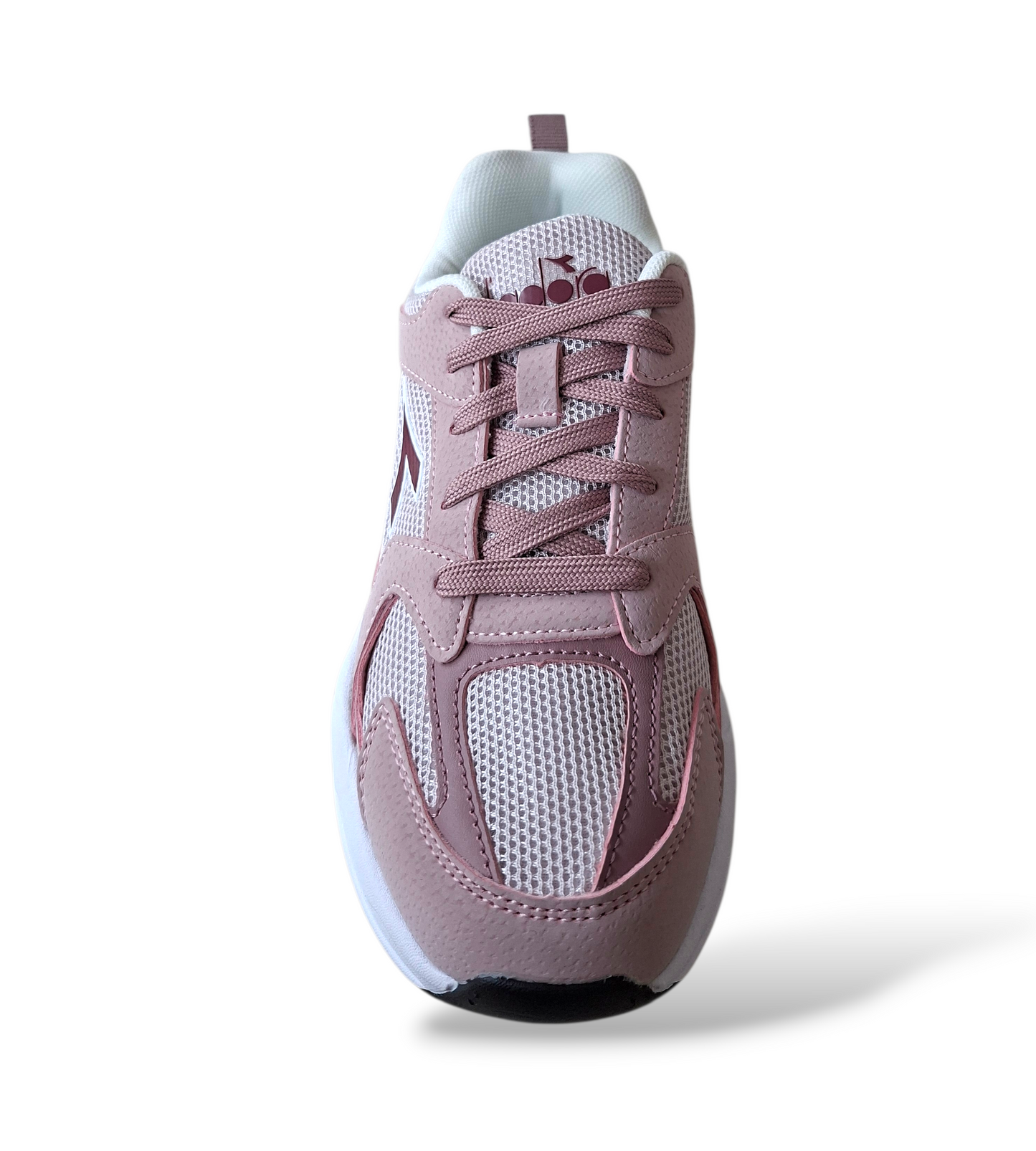 Diadora Alley – Sneakers Ragazza Rosa Bianco | Scamosciato e Laccio | Taglie 36-39