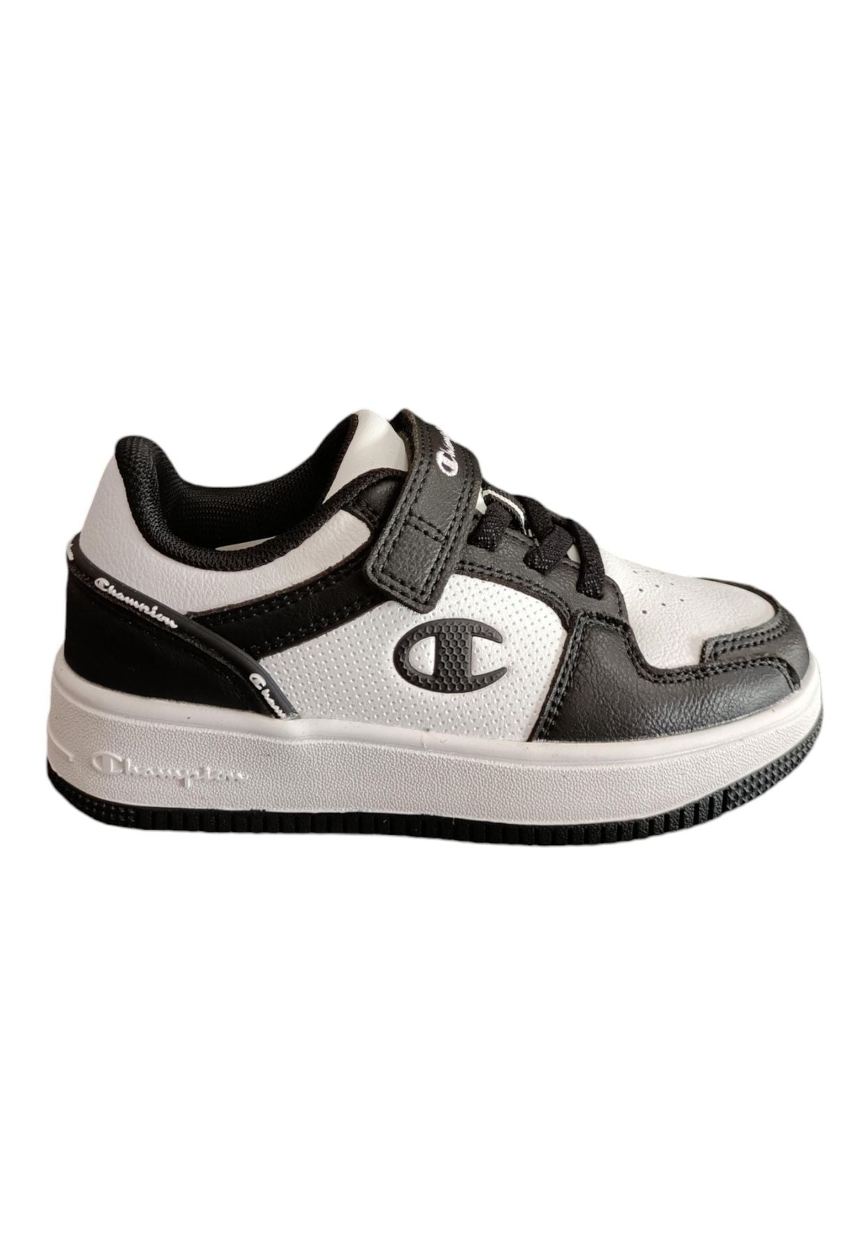 Scarpe sneakers Unisex bambini Champion REBOUND  lilla laccio elastico