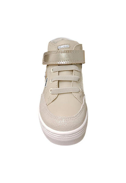 Scarpe sneakers Bambine e ragazze balducci BUTTER  beige-oro-nero-multicolor laccio elastico e velcro