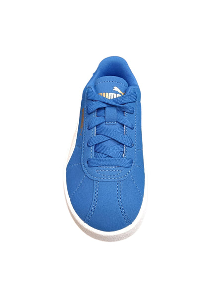 Scarpe sneakers Bambini e ragazzi PUMA CLUB  azzurro-bianco laccio