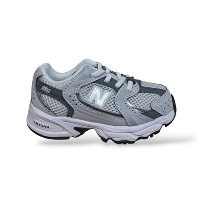 New Balance 530 Sneakers Bambini Ragazzi Grigio | Taglia 20-40 | Pelle Tessuto | Scarpetteria Gica
