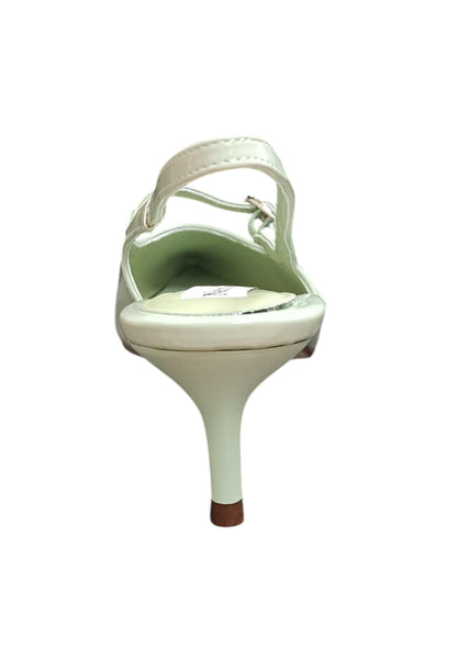Décolleté donna Nazareno Gabrieli verde tiffany vernice - Eleganza fresca con elastico