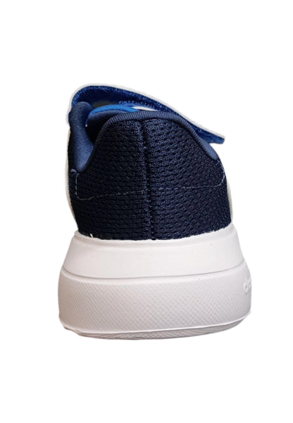 Scarpe sneakers Bambini e ragazzi adidas tensaur  celeste-blue-bianco velcro