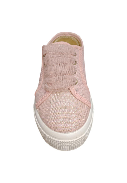 Scarpe sneakers Bambine e ragazze VUL-LADI super  cipria laccio