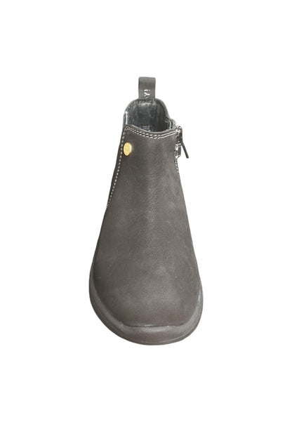 Stivaletto Bambine Gioseppo CIGAND Nero con Zip - Scarpe Nabuk