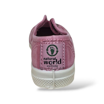 natural-world-470-sneakers-bambina-rosa-elastico-taglia-22-34-scarpetteria-gica-trani
