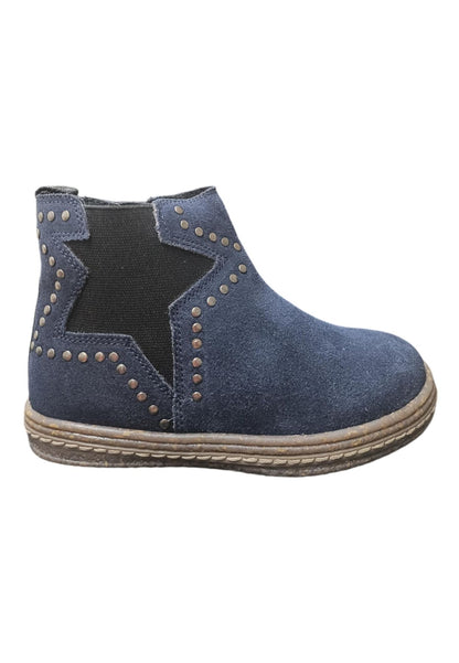 Stivaletto Bambine Gioseppo AJKA Blu con Zip - Scarpe Invernali Suede