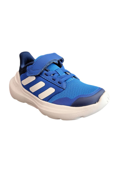Scarpe sneakers Bambini e ragazzi adidas TENSAUR RUN  blue-bianco laccio elastico e velcro