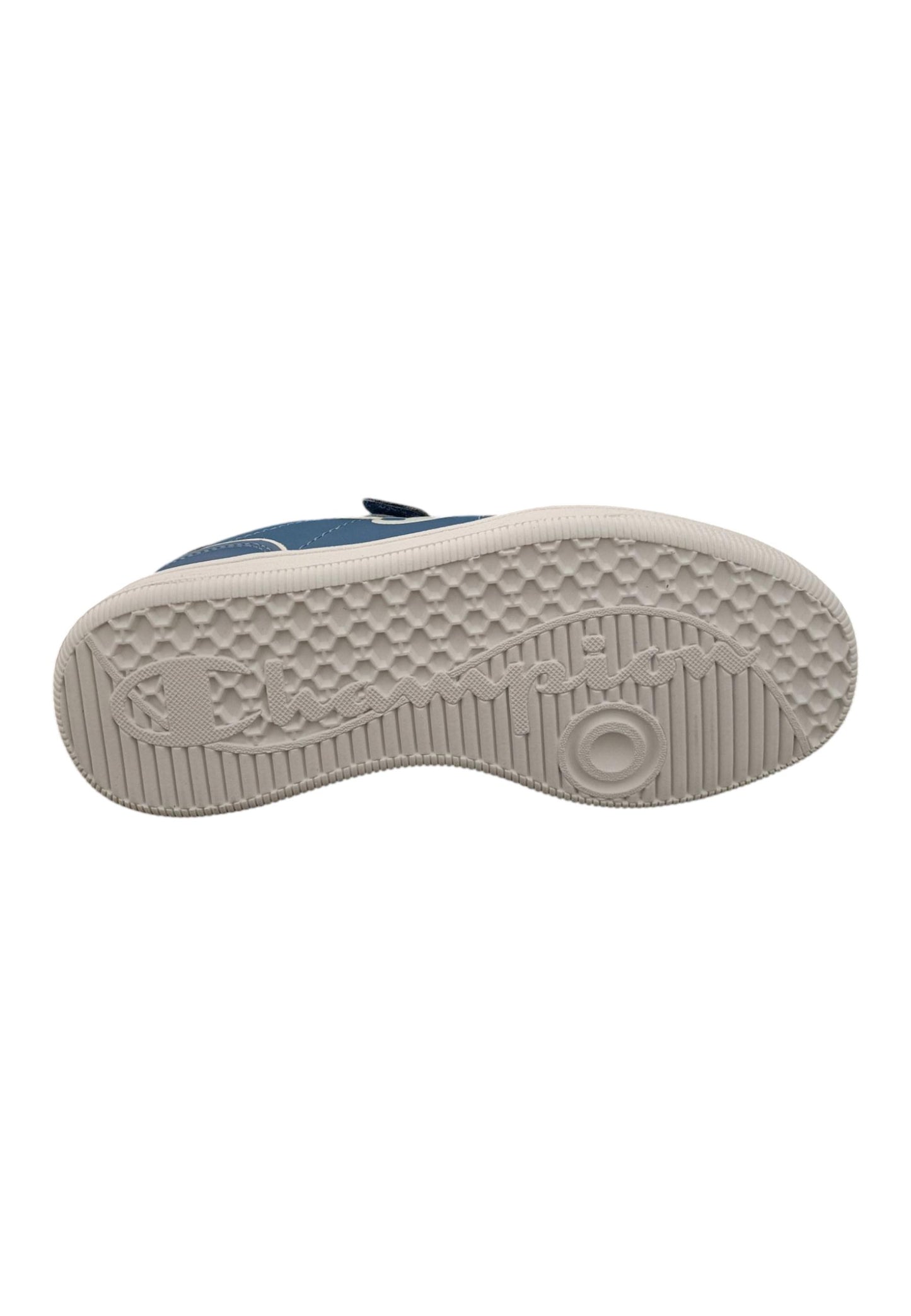 Scarpe sneakers Bambini e ragazzi Champion REBOUND  blue-bianco laccio elastico e velcro