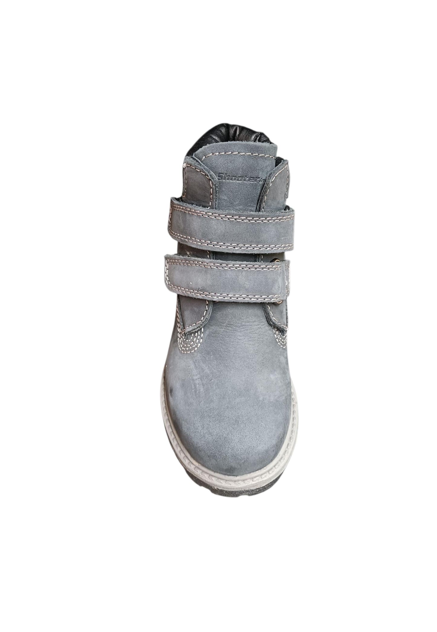 Boscaiolo bambino Shooterino Basic blue nero pelle velcro casual style