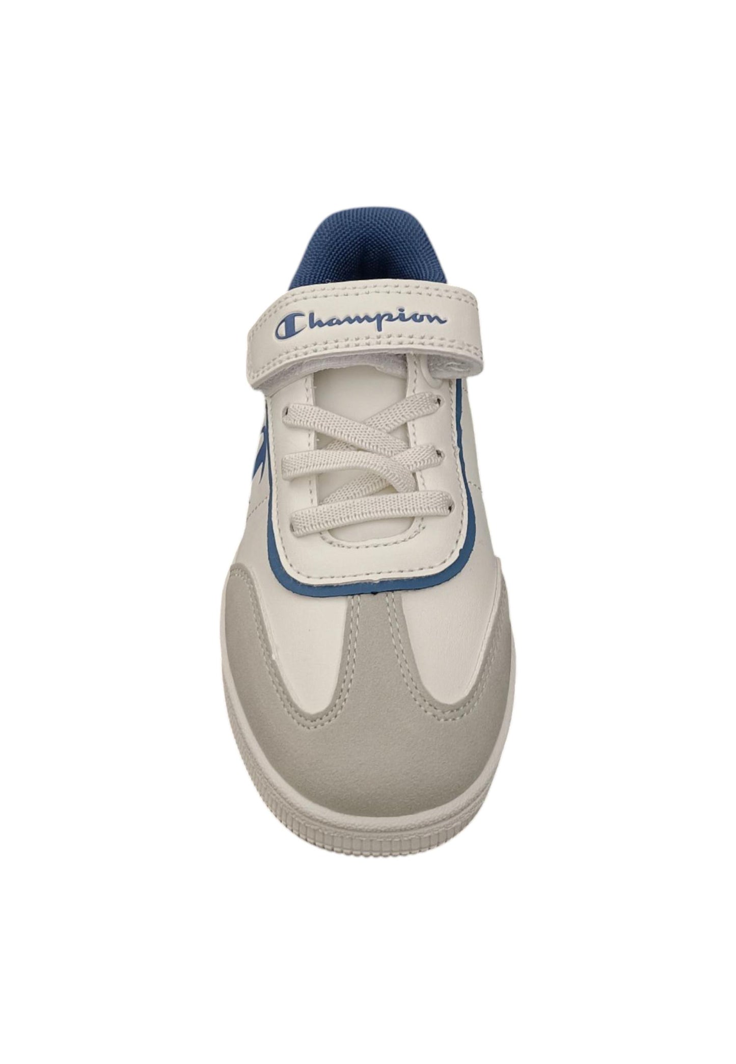 Scarpe sneakers Bambini e ragazzi Champion REBOUND  bianco-blue laccio elastico e velcro