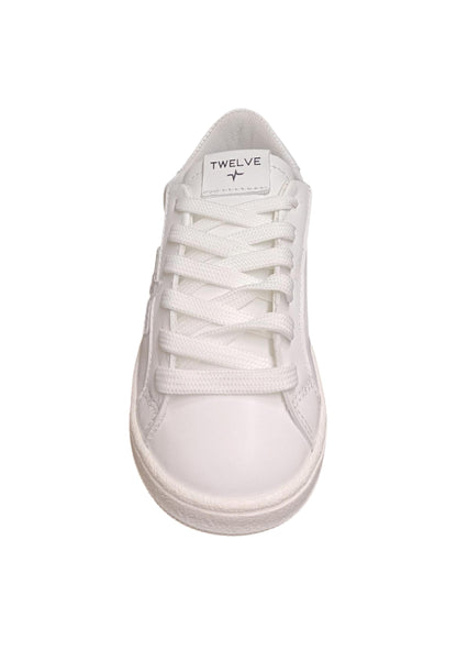 Scarpe sneakers Bambini e ragazzi TWELVE gamme  bianco laccio